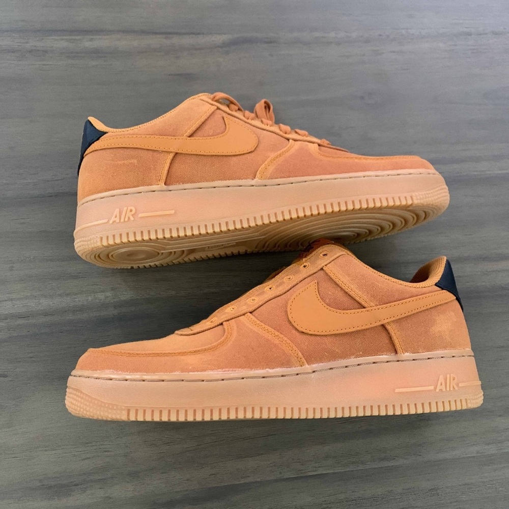 Nike Air Force 1 premium low monarch gum men sz 10